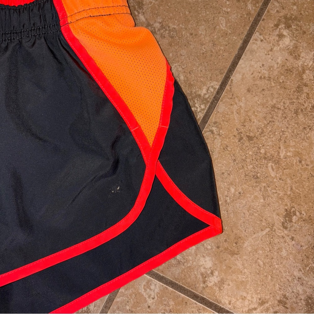 Xersion Gray and Orange Performance Shorts - Picture 2 of 5